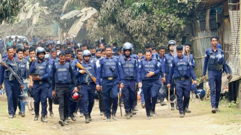 জঙ্গল সলিমপুরে পুলিশ ফাঁড়ির পানির উৎসে বিষ মেশানোর অভিযোগ, অ